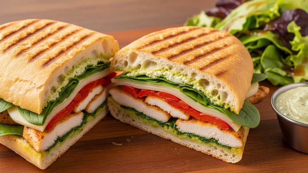 Panini Chicken Roll