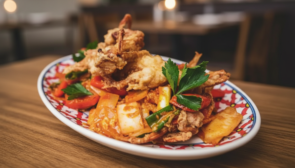 Thai Soft Shell Crab Curry