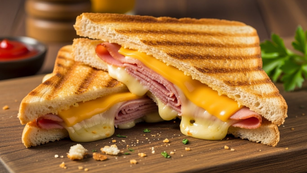 Ham Cheese Toasted or Sandwich