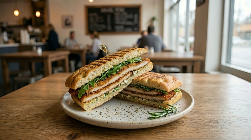 Schnitzel Focaccia
