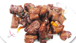 Beef with Meiji Soy Sauce