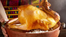 Salt-Baked Free-Range Chicken