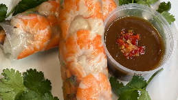 Prawn Rice Paper Roll