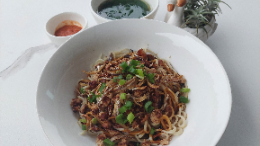 板面乾撈 Pan Mee (Dry)