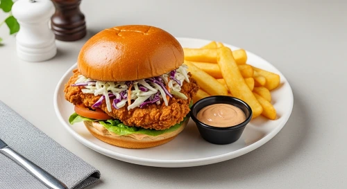Southern Fried Chicken Burger
