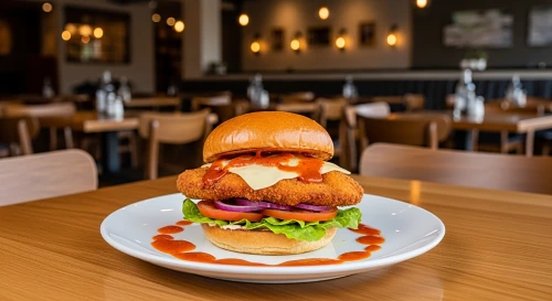 Peri Peri Chicken Burger