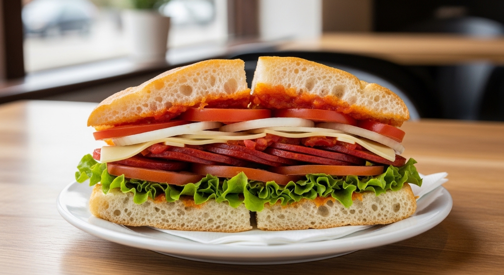 Chorizo Sausage Focaccia