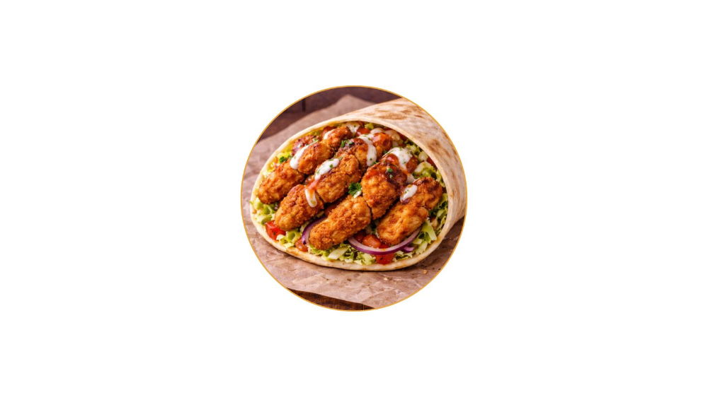 Chicken Tenders in Wrap
