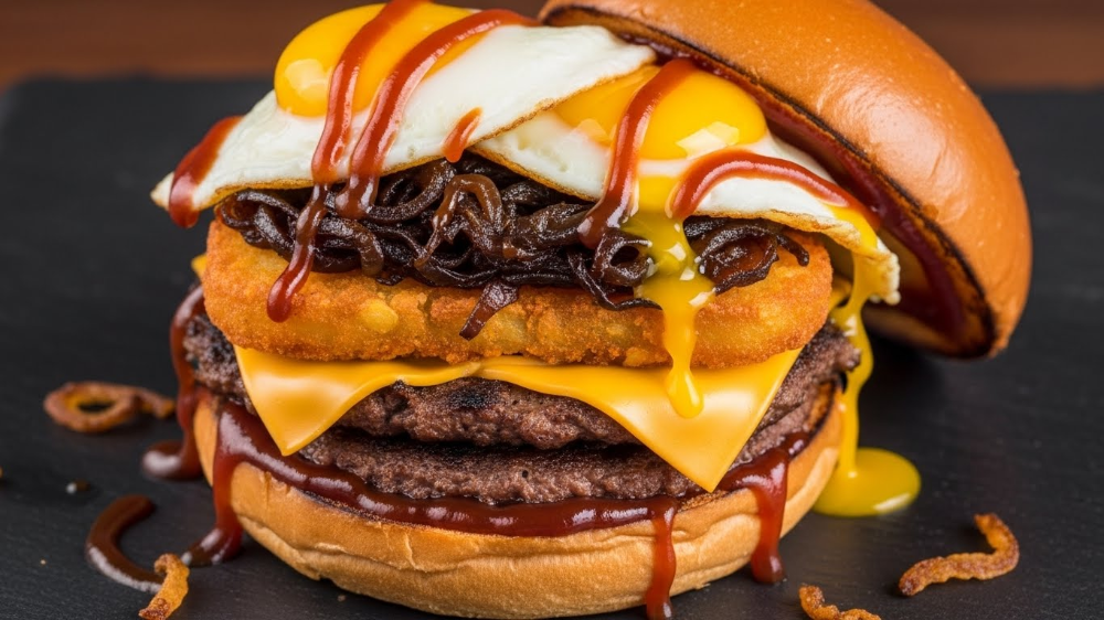 Double Me Up Burger