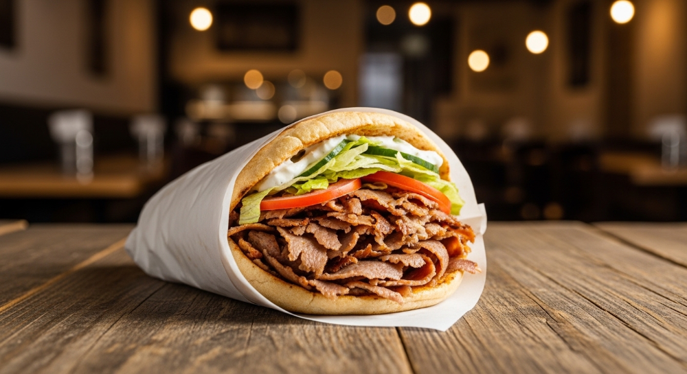Doner Kebab Wrapped