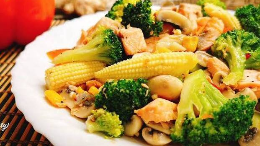 Mixed Vegetables with Oyster/Garlic Sauce