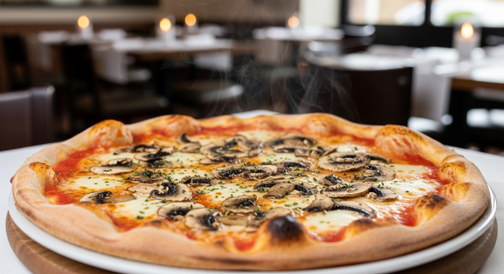 Mushroom Pizza