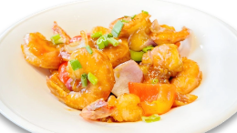 King Prawns in Meiji Soy Sauce