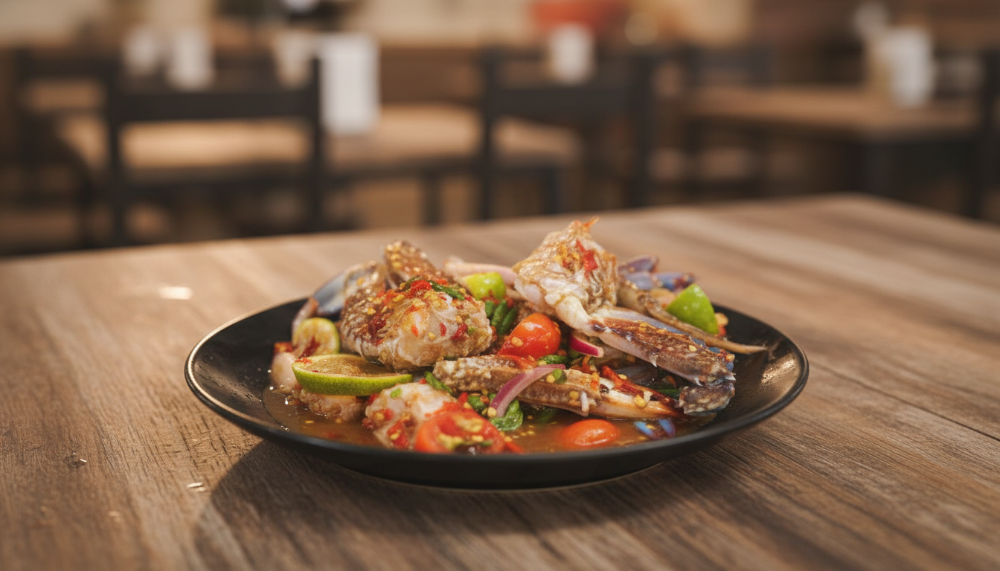 Fresh Blue Crabs Salad