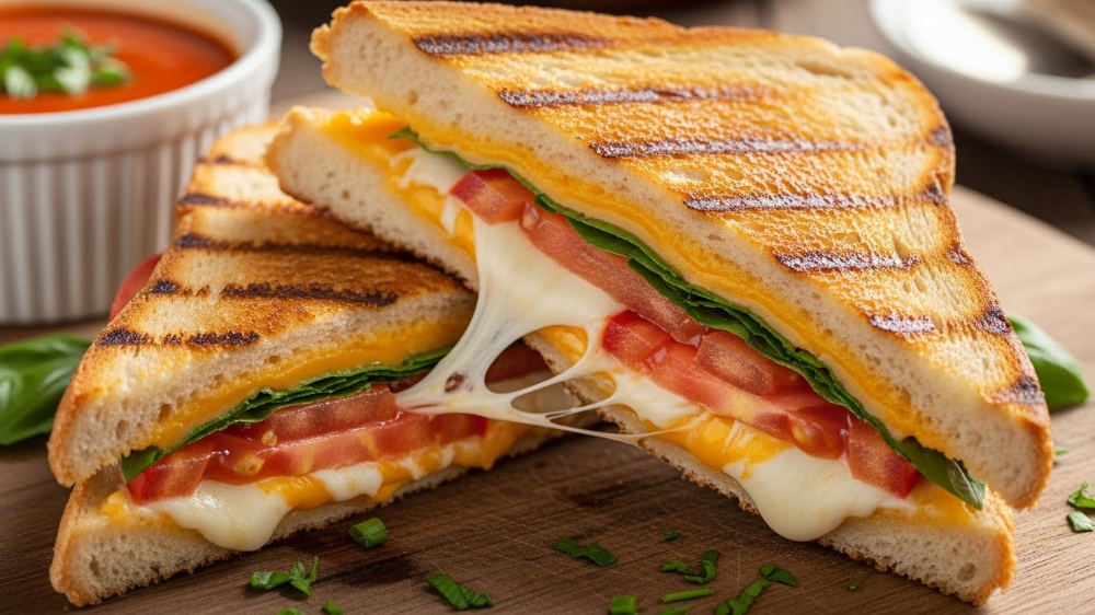 Cheese Tomato Sandwich