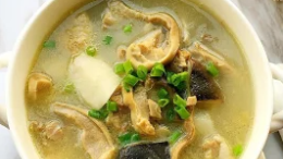 Pork Tripe Chicken Soup