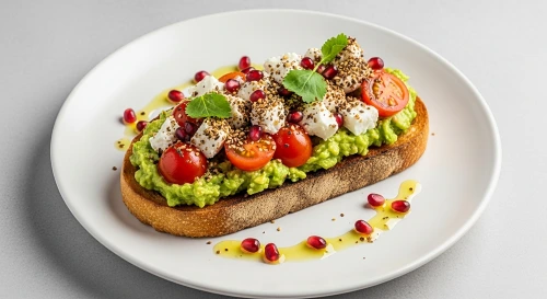 Smashed Avo on Open Sourdough (V)