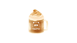 Tapii Sea Salt Caramel  Frappe
