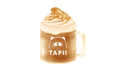 Tapii Sea Salt Caramel Frappè