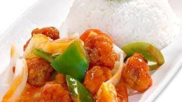 Sweet & Sour Chicken with Rice