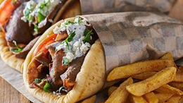 Lamb Kebab Wrap