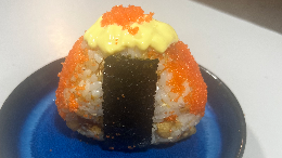 虾籽三文鱼饭团 Ebiko Salmon Onigiri