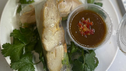 Chicken Rice Paper Roll