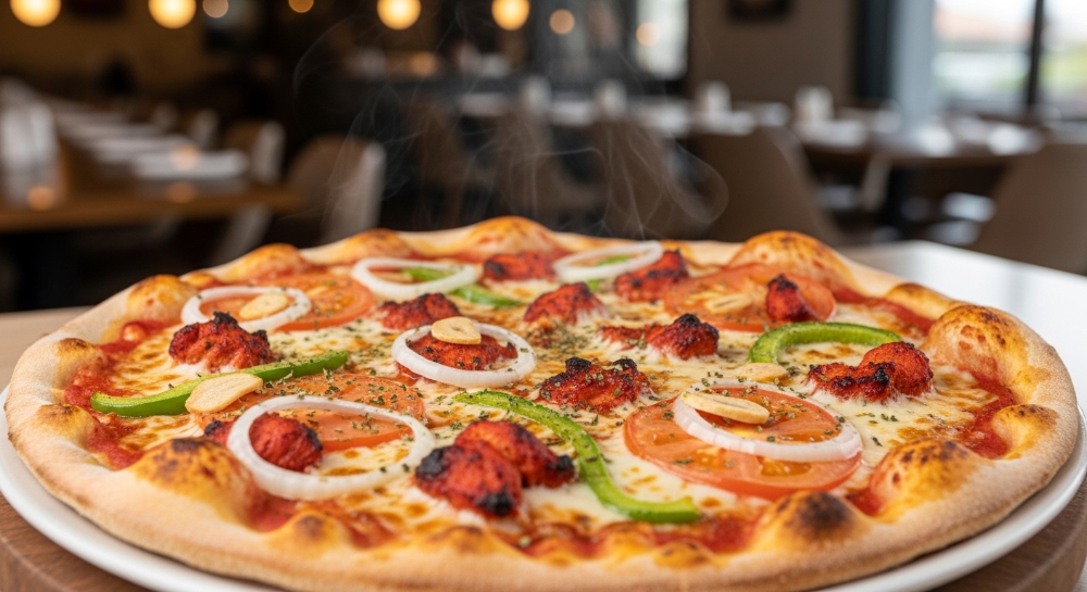 Tandoori Chicken Pizza