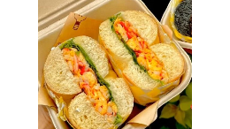Crab Egg Burger