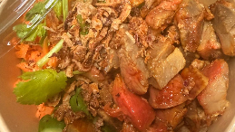 BBQ Pork Noodle Salad