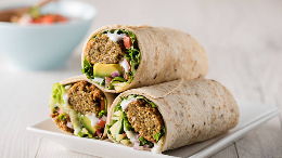 Falafel Hummus Wrap