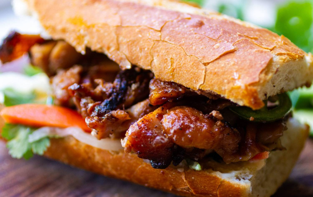 BBQ Chicken with Vietnamese salad