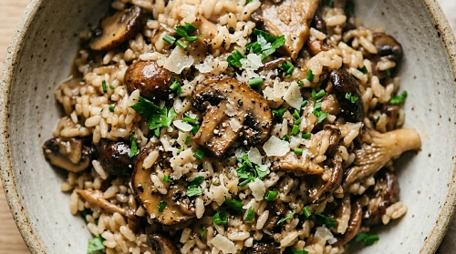 Mushroom Rice