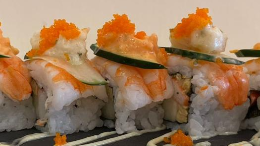 沙拉鲜虾卷 Ebi Salad Roll