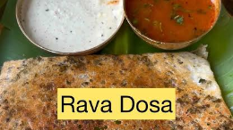 RAVA DOSA (onion/masala)