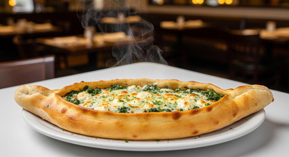 Pide Spinach Feta