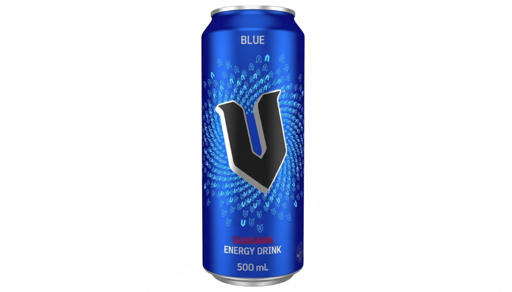 V Energy Drink Blue
