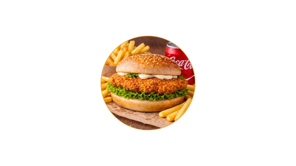 Chicken Burger Combo