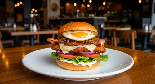 Chicken Schnitzel Burger