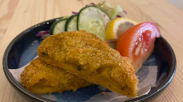 金瓜可乐饼 Pumpkin Croquette