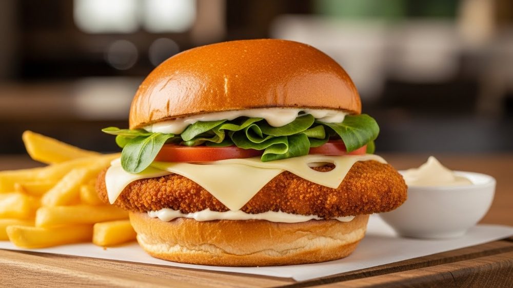 Classic Schnitzel Burger