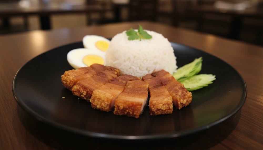Khao Na Moo Grob