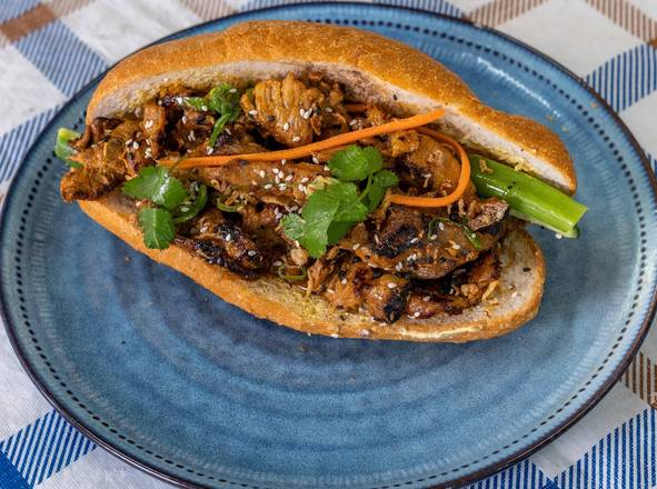 BBQ Lemongrass Pork with Vietnamese Salad